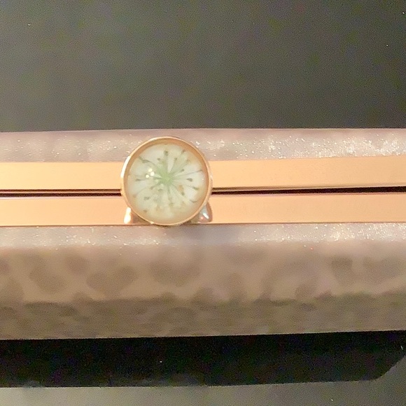 Bedazzled Leopard Print Evening clutch - Picture 3 of 5